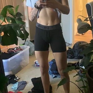 Gymshark black flex shorts